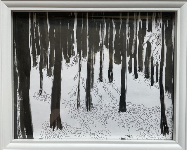 image drawn in ink